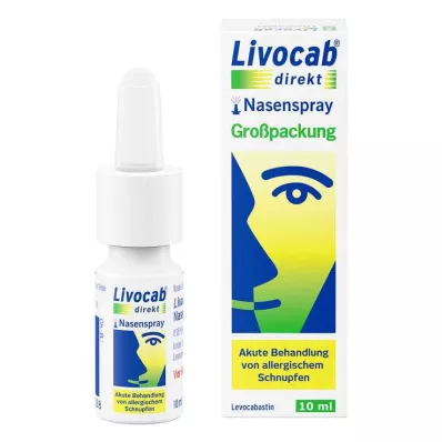 Livocab άμεσο ρινικό σπρέι για αλλεργίες, 10 ml