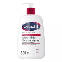 CETAPHIL Pro Itch Control Clean Clean Hand Cleansing Cr., 500 ml