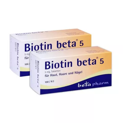 Biotin beta 5 δισκία, 200 τεμ