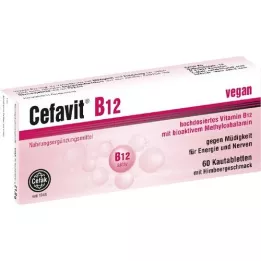 CEFAVIT B12 μασώμενα δισκία, 60 κάψουλες
