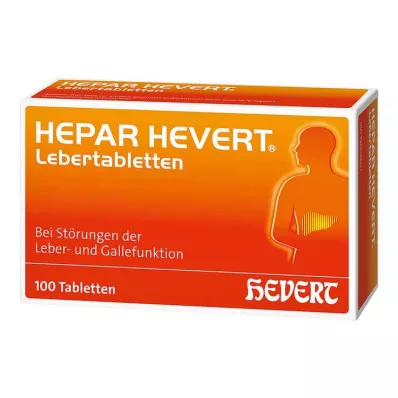 Δισκία συκωτιού Hepar Hevert, 100 τεμ
