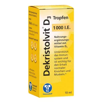 Dekristolvit D3 1.000 IU σταγόνες, 10 ml Dekristolvit D3 1.000 IU σταγόνες, 10 ml