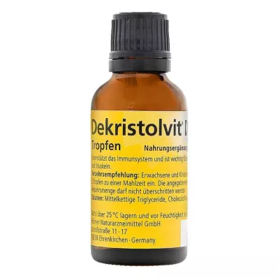 Dekristolvit D3 1.000 IU σταγόνες, 25 ml