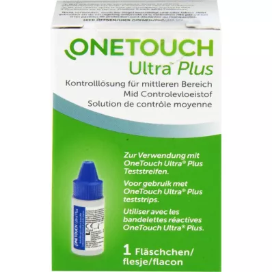 ONE TOUCH Μέσο διαλύματος ελέγχου Ultra Plus, 3,8 ml