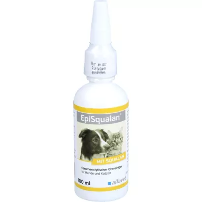 EPISQUALAN Καθαριστικό αυτιών για σκύλους/γάτες, 1X100 ml