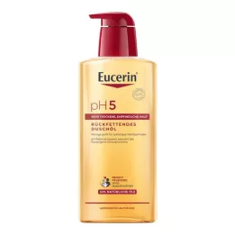 EUCERIN Λάδι ντους pH5 για ευαίσθητες επιδερμίδες με αντλία, 400 ml