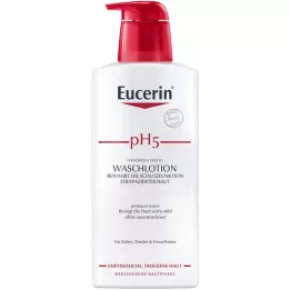 EUCERIN Λοσιόν πλύσης pH5 για ευαίσθητο δέρμα με αντλία, 400 ml