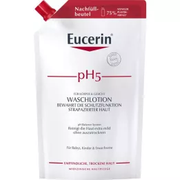 EUCERIN λοσιόν πλύσης pH5 για ευαίσθητες επιδερμίδες, 750 ml