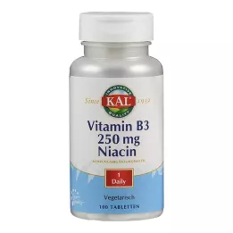 VITAMIN B3 NIACIN δισκία 250 mg, 100 τεμάχια
