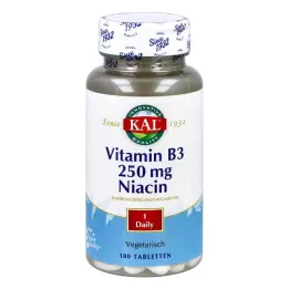 Βιταμίνη Β3 Νιασίνη 250 mg δισκία (100 τεμάχια)