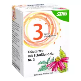 KRÄUTERTEE με αλάτι Schüssler No. 3 Salus Fbtl., 15 τεμ