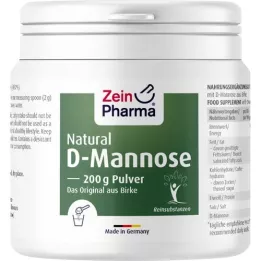NATURAL D-μαννόζη από σημύδα ZeinPharma σε σκόνη, 200 g