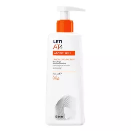 LETI AT4 Αφρόλουτρο και τζελ μπάνιου, 750 ml