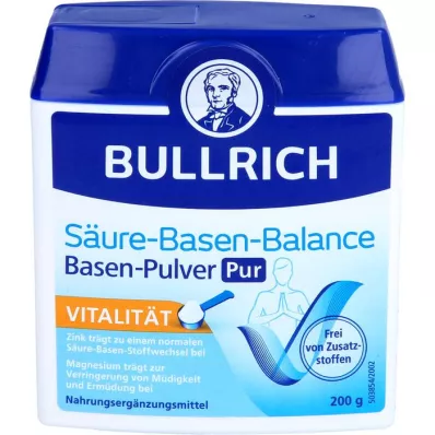 BULLRICH Acid Base Balance καθαρή σκόνη βάσης, 200 g