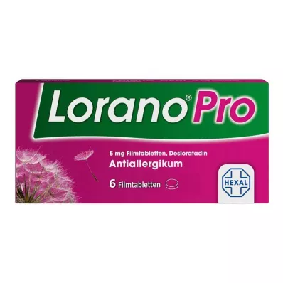 LoranoPro 5 mg επικαλυμμένα με λεπτό υμένιο δισκία, 6 τεμ LoranoPro 5 mg επικαλυμμένα με λεπτό υμένιο δισκία, 6 τεμ
