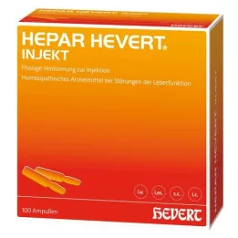 HEPAR HEVERT ενέσιμες αμπούλες, 100X2 ml