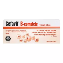 CEFAVIT B-complete επικαλυμμένα με λεπτό υμένιο δισκία, 100 τεμάχια