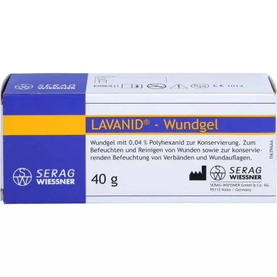 LAVANID Γέλη τραύματος με 0,04% πολυεξανίδιο, 1X40 g