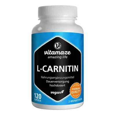 L-CARNITIN 680 mg vegan κάψουλες, 120 κάψουλες