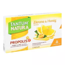TANTUM NATURA Πρόπολη με λεμόνι &amp; γεύση μέλι, 15 τεμάχια