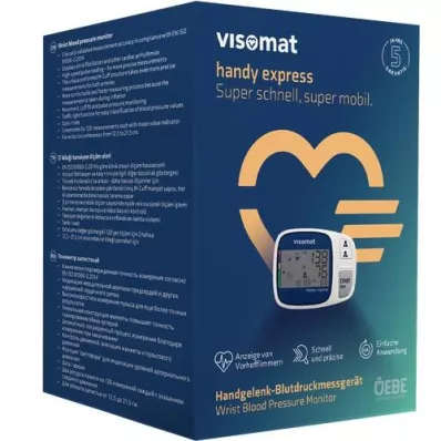 VISOMAT handy express vollauto.Handg.Blutdr.Messg., 1 τεμ