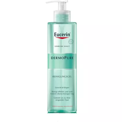 EUCERIN DermoPure τζελ καθαρισμού, 400 ml