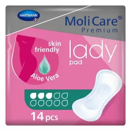 MOLICARE Premium lady pad 3 σταγόνες, 14 τεμάχια