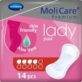 MOLICARE Premium lady pad 4 σταγόνες, 14 τεμάχια