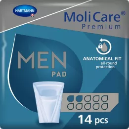 MOLICARE Premium MEN Pad 2 σταγόνες, 14 τεμ