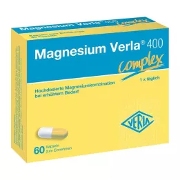 MAGNESIUM VERLA 400 κάψουλες, 60 τεμάχια