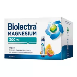 BIOLECTRA Μαγνήσιο 300 mg υγρό, 28 τεμάχια