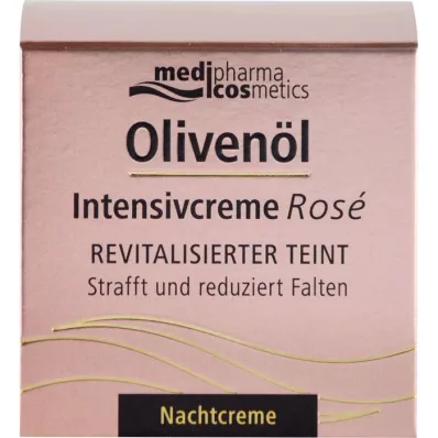 OLIVENÖL INTENSIVCREME Κρέμα νυκτός με τριαντάφυλλο, 50 ml