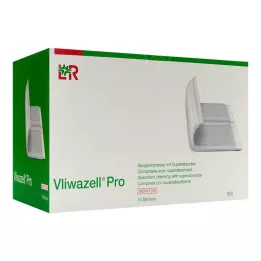 VLIWAZELL Pro superabsorb.compress.sterile 20x40 cm, 10 τεμάχια