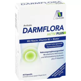 DARMFLORA Active Plus 100 δισεκατομμύρια βακτήρια + 7 βιταμίνες, 40 τεμάχια