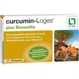 CURCUMIN-LOGES συν κάψουλες Boswellia, 60 κάψουλες