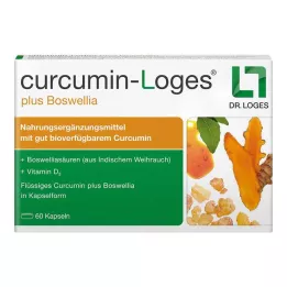 CURCUMIN-LOGES συν κάψουλες Boswellia, 60 κάψουλες