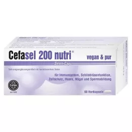 CEFASEL Κάψουλες σεληνίου 200 θρεπτικών ουσιών, 60 τεμάχια