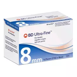 BD ULTRA-FINE Βελόνες στυλό 8 mm 31 G 0,25 mm, 105 τεμ