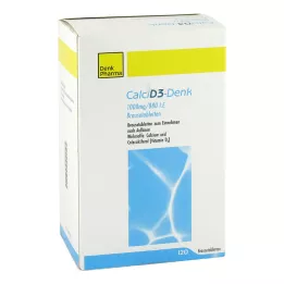 CALCI D3-Denk 1.000 mg/880 I.U. αναβράζοντα δισκία, 120 τεμάχια