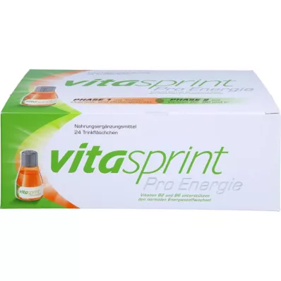 VITASPRINT Μπουκάλια πόσης Pro Energy, 24 τεμ