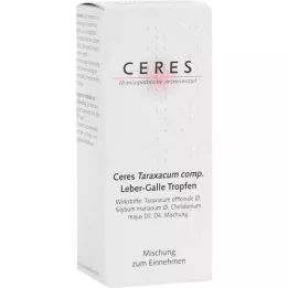CERES Taraxacum comp. σταγόνες για το συκώτι και τη χολή, 20 ml