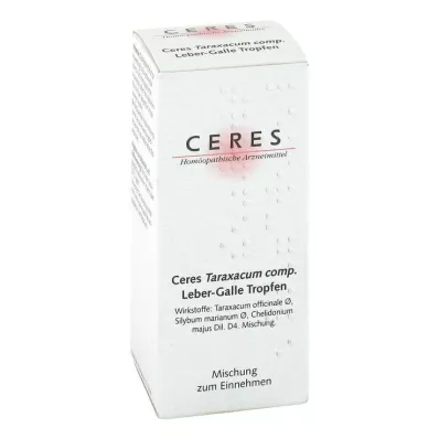 CERES Taraxacum comp.Σγόνες ήπατος-χολής, 20 ml