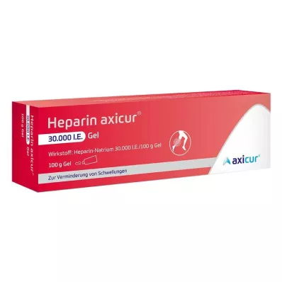 Heparin axicur® 30.000 IU gel, 100 g