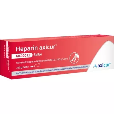 HEPARIN AXICUR Αλοιφή 60.000 I.U., 100 g