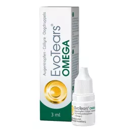 Οφθαλμικές σταγόνες EvoTears OMEGA , 3 ml