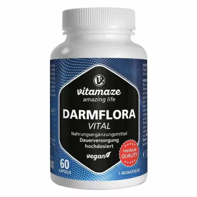 DARMFLORA Vital vegan κάψουλες, 60 τεμάχια