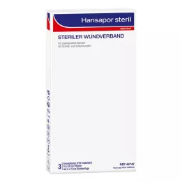 HANSAPOR Αποστειρωμένος επίδεσμος τραύματος 10x20 cm, 3 τεμ