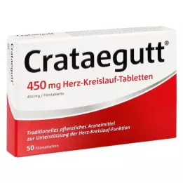 CRATAEGUTT καρδιαγγειακά δισκία 450 mg, 50 τεμάχια
