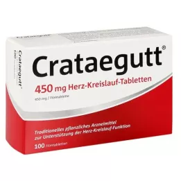 CRATAEGUTT καρδιαγγειακά δισκία 450 mg, 100 τεμάχια