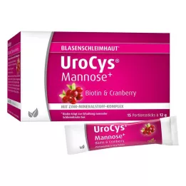 UROCYS Mannose+ Sticks, 15 τεμάχια